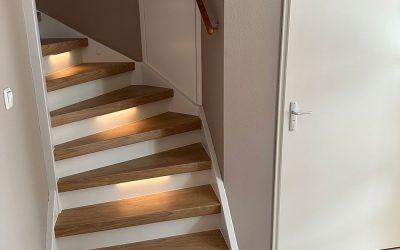 Open trap renoveren