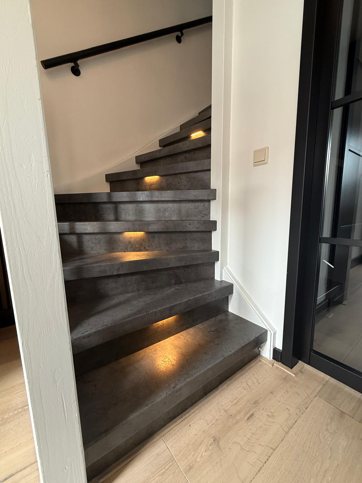 Dichte trap renoveren